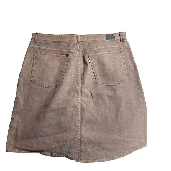 Vintage Levi’s Silver Tab Knee Length Denim Skirt - Picture 1 of 10